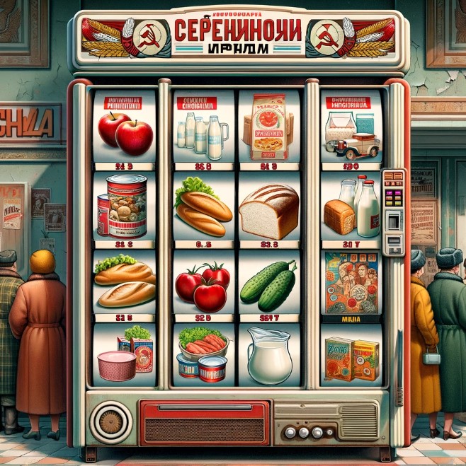 казино слот по тематике СССР